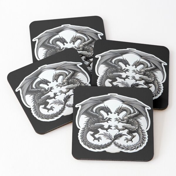 Item preview, Twin Dragons  designed and sold by PinUpPizzazz.