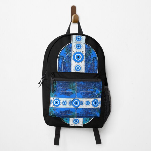 Item preview, blue mati greek evil eye symbol designed and sold by JVNS.