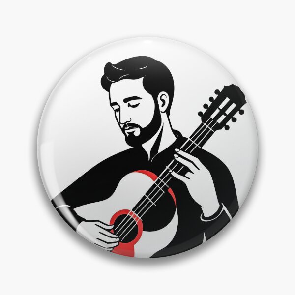 Item preview, Classical Guitarist designed and sold by ArtShare.