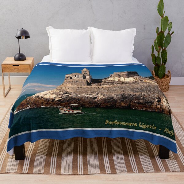 Item preview,  Portovenere Liguria Italy Vintage Travel and Tourism Advertising Print designed and sold by posterbobs.