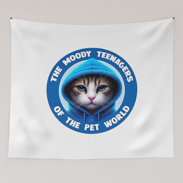 Item preview, The moody teenagers of the pet world designed and sold by ZAIKY DREAMS.