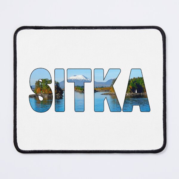 Item preview, SITKA - Alaska USA Mt Edgecumbe Volcano View designed and sold by Adam Gormley.