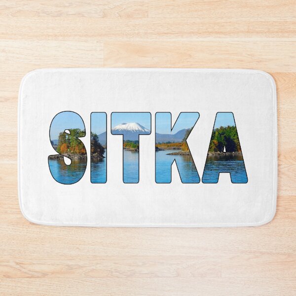 Item preview, SITKA - Alaska USA Mt Edgecumbe Volcano View designed and sold by Adam Gormley.