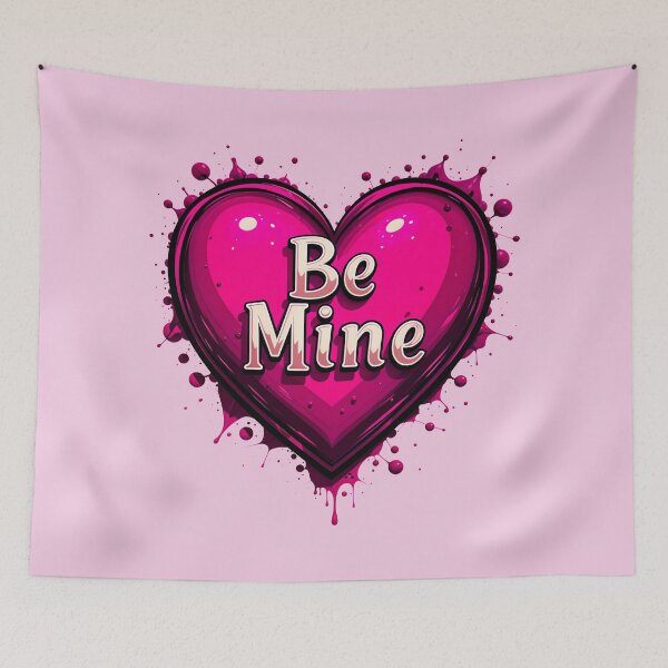 Item preview, Be Mine Valentine's Day Love Heart designed and sold by TheArtOfPat.