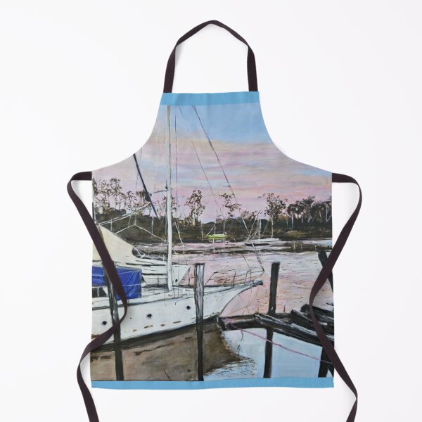 Item preview, Docked at Dusk designed and sold by ChristineDavisArt.