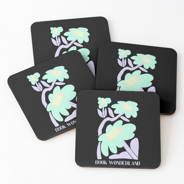 Item preview, Flower Book Wonderland - Floral Pattern Black designed and sold by AJdodd.