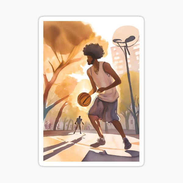 Item preview, Black american basketball designed and sold by boldwander.