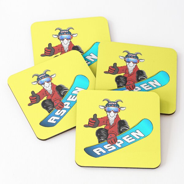 Item preview, Aspen goat snowboarding designed and sold by studioss76.