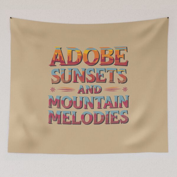 Item preview, Adobe Sunsets and Mountain Melodies designed and sold by Peter Stawicki.
