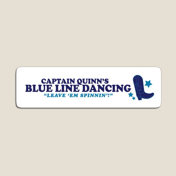 Item preview, Captain Quinn's Blue Line Dancing designed and sold by grainnedowney.