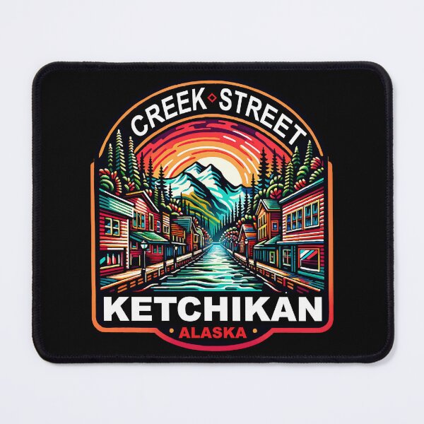 Item preview, Creek Street Ketchikan Alaska designed and sold by NPStudio.