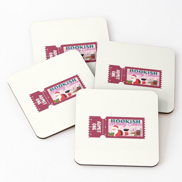 Item preview, Bookish holiday season ticket - Admit one designed and sold by Neadoodles.