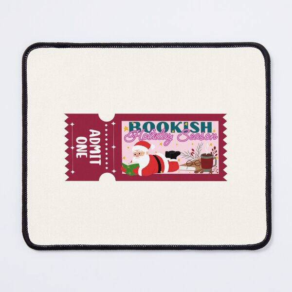 Item preview, Bookish holiday season ticket - Admit one designed and sold by Neadoodles.