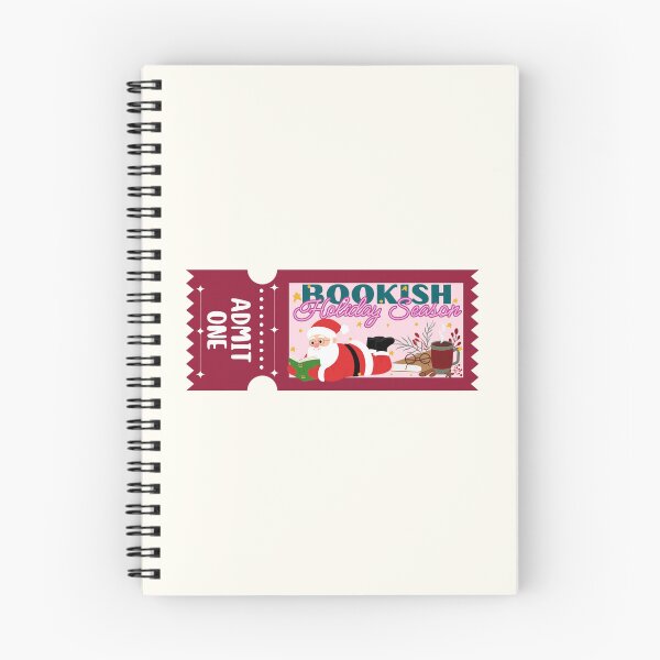 Item preview, Bookish holiday season ticket - Admit one designed and sold by Neadoodles.