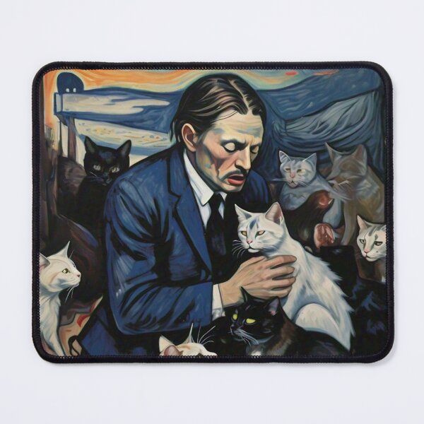 Item preview, Edvard Munch and a Bunch-a Cats designed and sold by vwcallais.