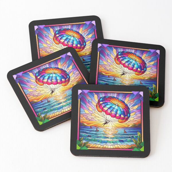 Item preview, Stained Glass Parasail designed and sold by Vast-Designs.