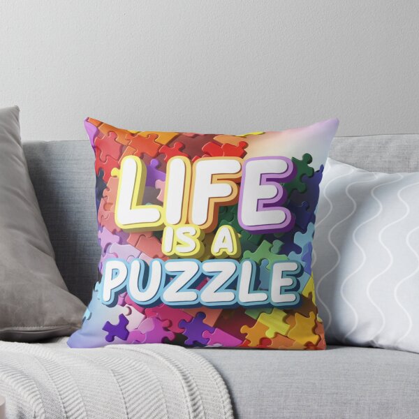 Item preview, Life is a puzzel. designed and sold by SHOPYWOOD ⭐⭐⭐⭐⭐.