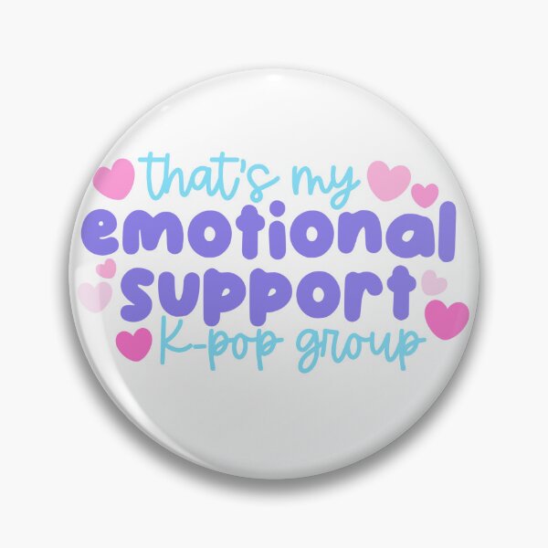 Item preview, emotional support kpop group designed and sold by natashacole.