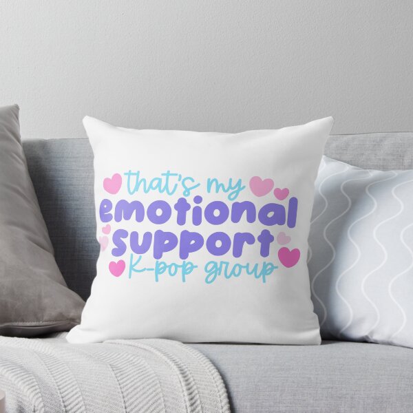 Item preview, emotional support kpop group designed and sold by natashacole.