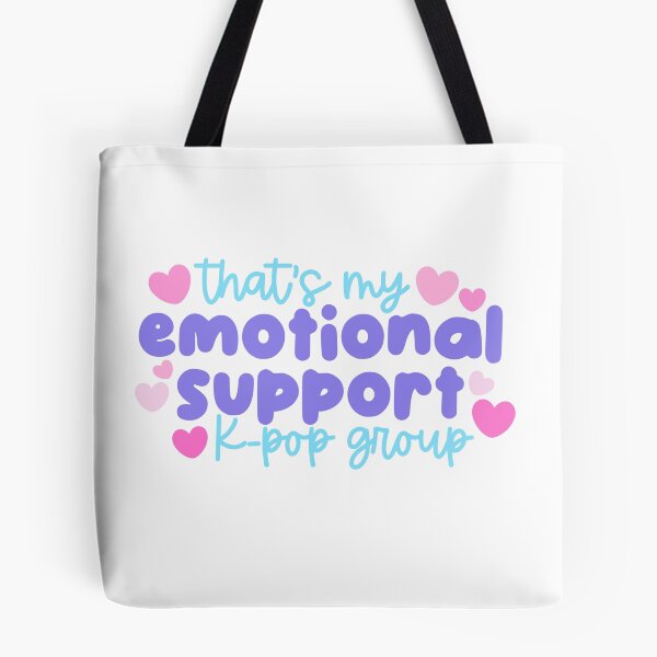 Item preview, emotional support kpop group designed and sold by natashacole.