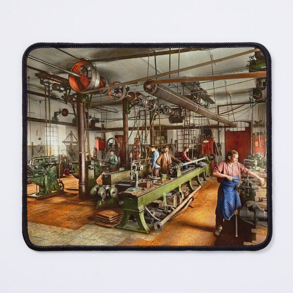 Item preview, Machinist - The locksmith shop 1900 designed and sold by Mike Savad Photography.
