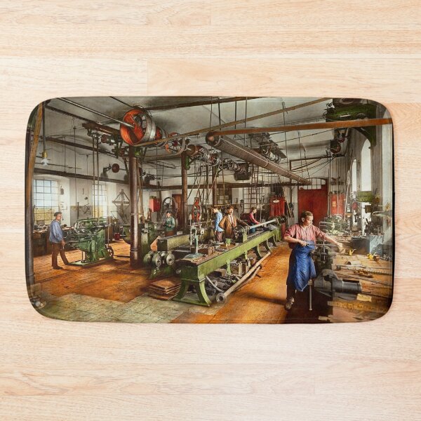 Item preview, Machinist - The locksmith shop 1900 designed and sold by Mike Savad Photography.