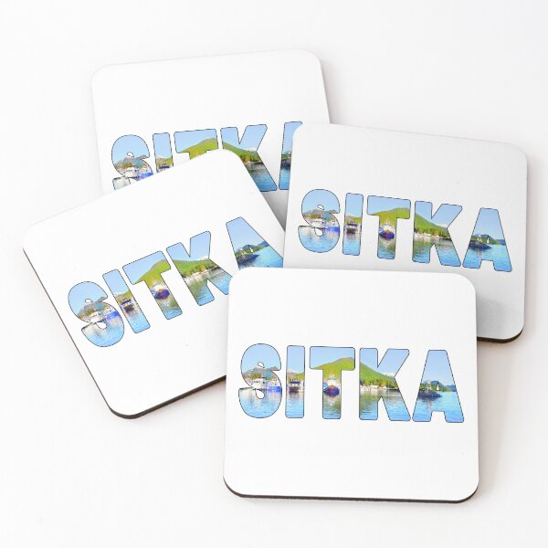 Item preview, SITKA - Alaska USA Crescent Harbor Boats and Trawlers designed and sold by Adam Gormley.