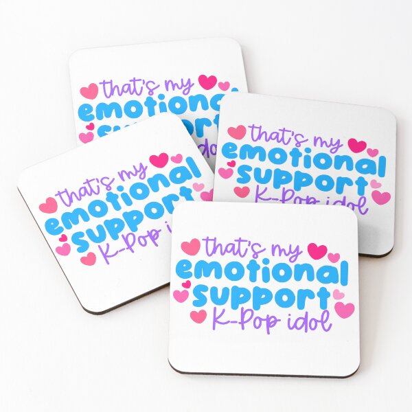 Item preview, emotional support kpop idol designed and sold by natashacole.