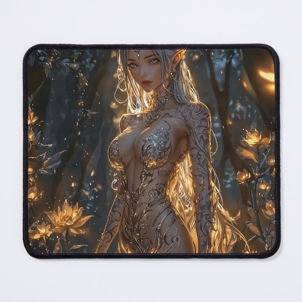 Item preview, Enchanted Glow: The Woodland Elf designed and sold by oanaunciuleanu.