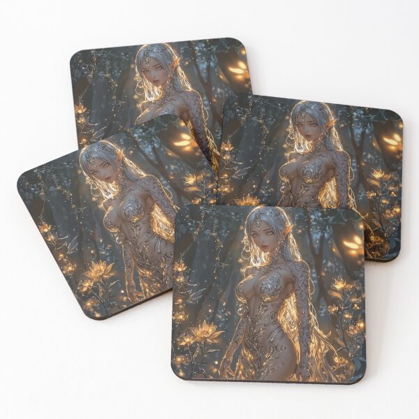 Item preview, Enchanted Glow: The Woodland Elf designed and sold by oanaunciuleanu.