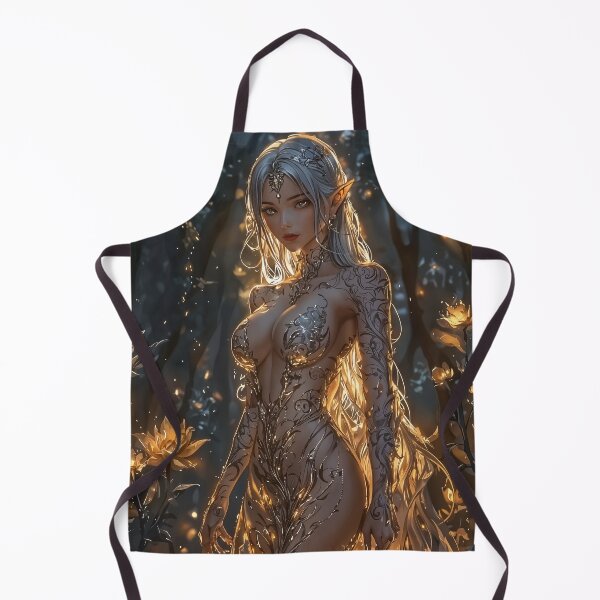 Item preview, Enchanted Glow: The Woodland Elf designed and sold by oanaunciuleanu.