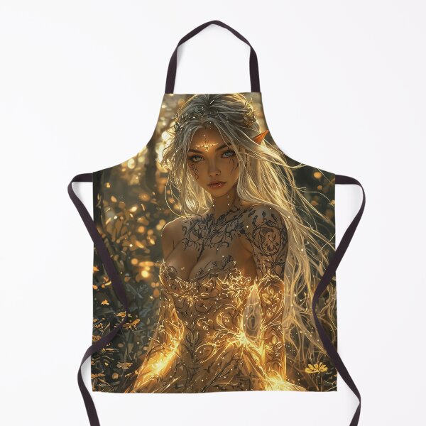 Item preview, Enchanted Glow: The Woodland Elf designed and sold by oanaunciuleanu.