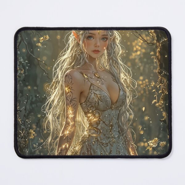 Item preview, Enchanted Glow: The Woodland Elf designed and sold by oanaunciuleanu.