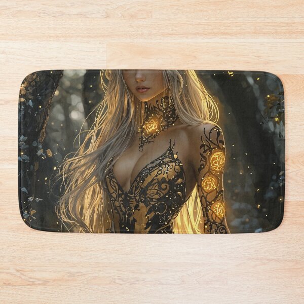 Item preview, Enchanted Glow: The Woodland Elf designed and sold by oanaunciuleanu.