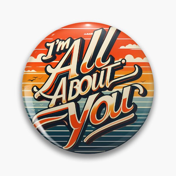 Item preview, I'm all about you, typography designed and sold by maxmaj.