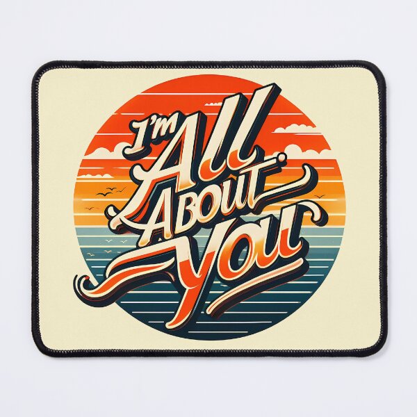 Item preview, I'm all about you, typography designed and sold by maxmaj.