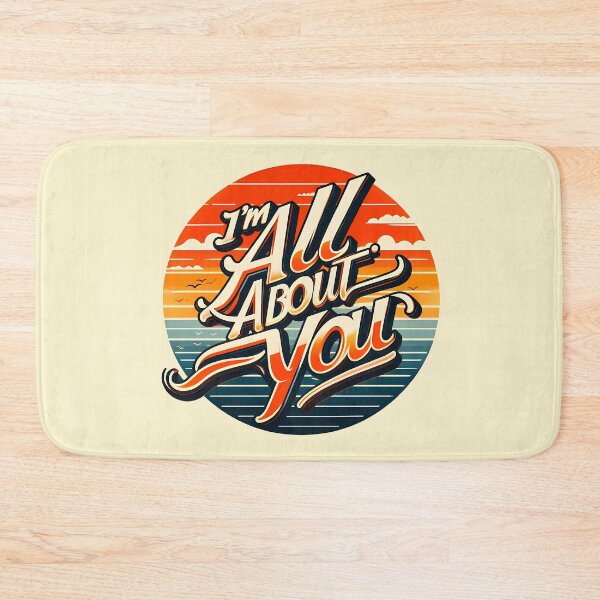 Item preview, I'm all about you, typography designed and sold by maxmaj.