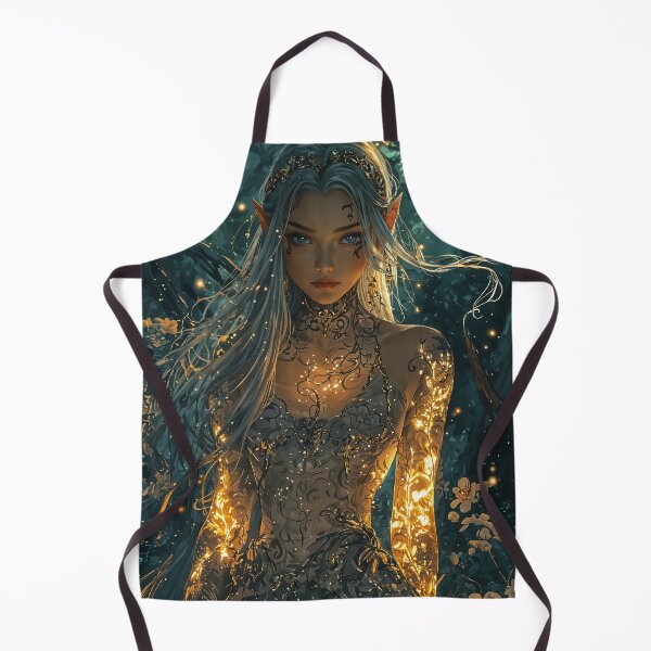 Item preview, Enchanted Glow: The Woodland Elf designed and sold by oanaunciuleanu.