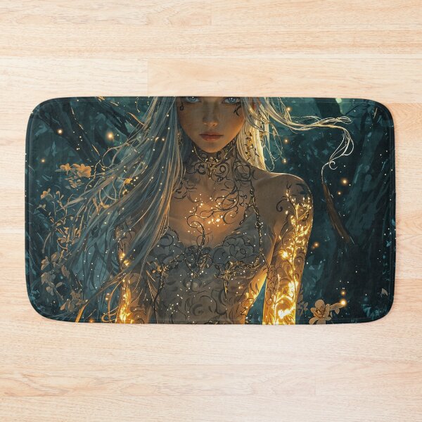 Item preview, Enchanted Glow: The Woodland Elf designed and sold by oanaunciuleanu.