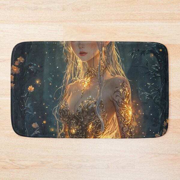 Item preview, Enchanted Glow: The Woodland Elf designed and sold by oanaunciuleanu.