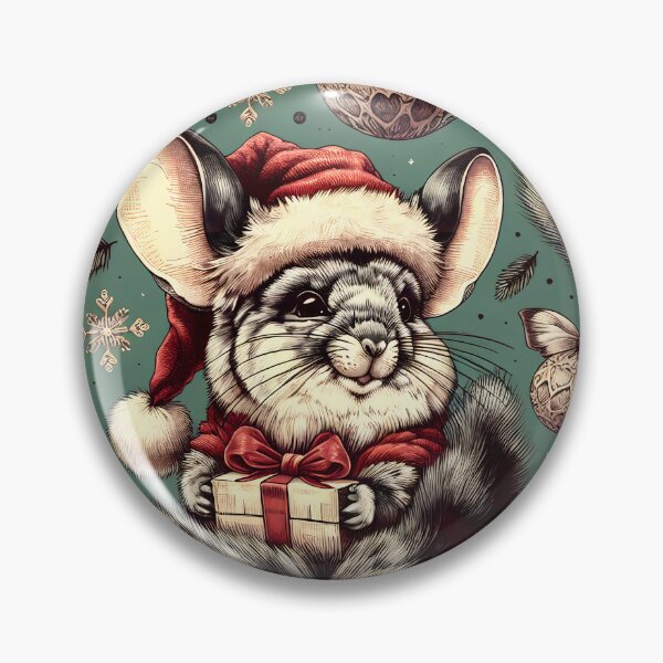 Item preview, Chinchilla Christmas Wallpaper designed and sold by Travelcases.