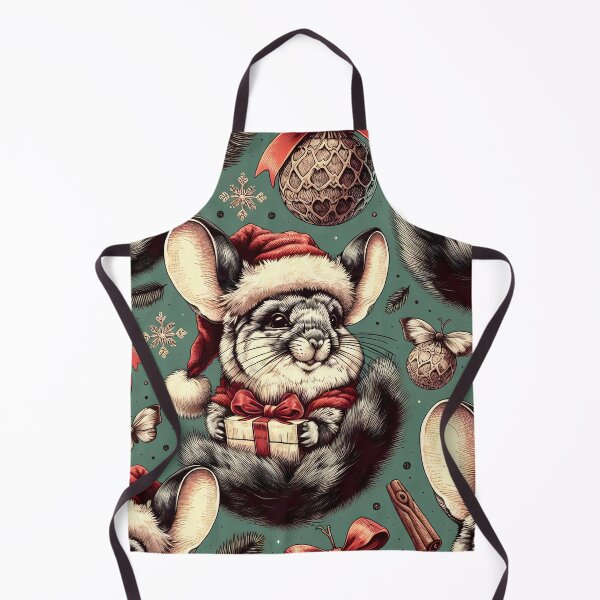 Item preview, Chinchilla Christmas Wallpaper designed and sold by Travelcases.