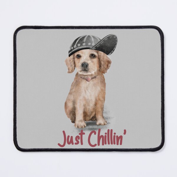 Artikelvorschau, Einfach Chillin' Dog entworfen und verkauft von HappyLifeCreate.