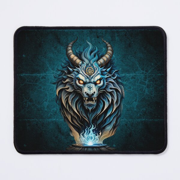 Item preview, A fierce blue animal designed and sold by nicky2342.
