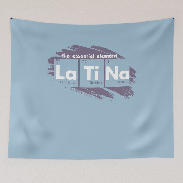 Item preview, periodic tables Latina Gift,Chicana design,Latina Power quote,Gift for Latina, Educated Latina graphic, Hispanic Heritage Month, Latina Mom Gift designed and sold by LuxeGraphix.