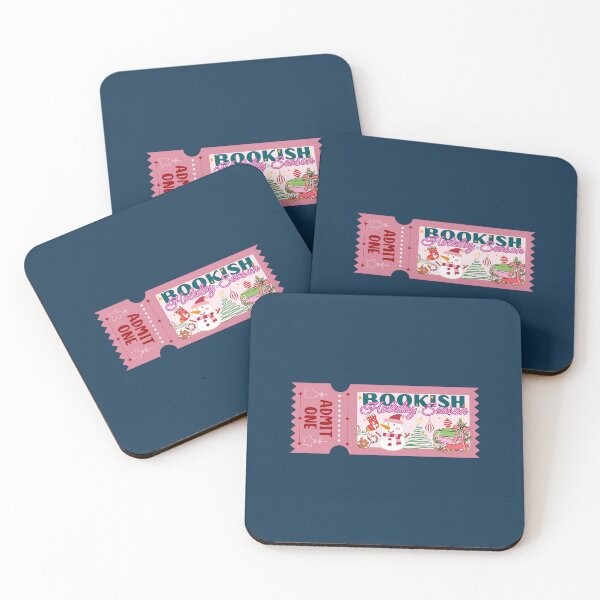 Item preview, Bookish holiday season ticket - Admit one designed and sold by Neadoodles.