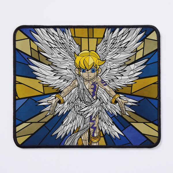 Item preview, Lucemon Stained Glass designed and sold by innergeekdesign.
