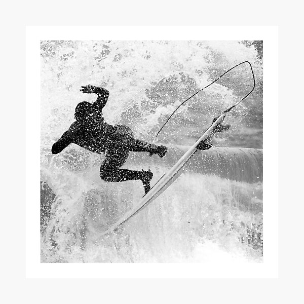 Item preview, Square Format Monochrome Surf 10 designed and sold by Aaron  Kinzer.