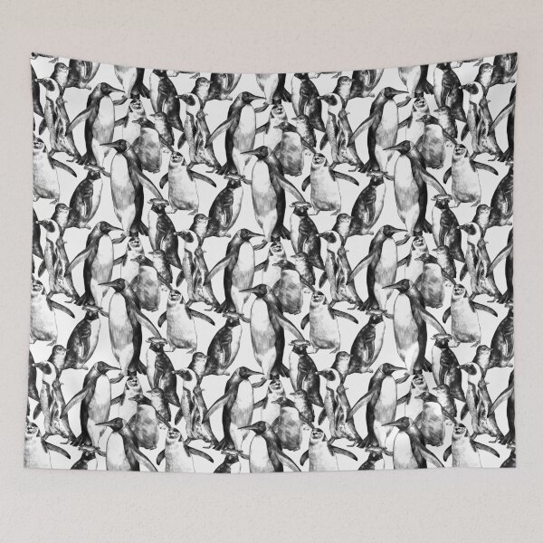Item preview, Penguin Huddle designed and sold by Kelsey Worth.