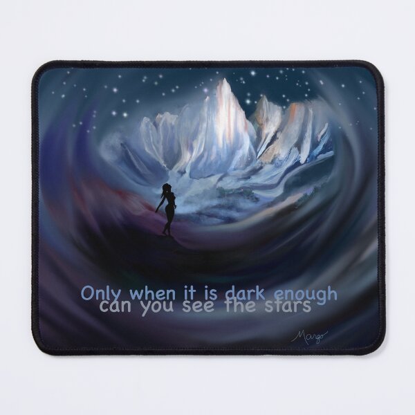 Item preview, Only When It Is Dark Enough Can You See The Stars designed and sold by MargoThomasArt.